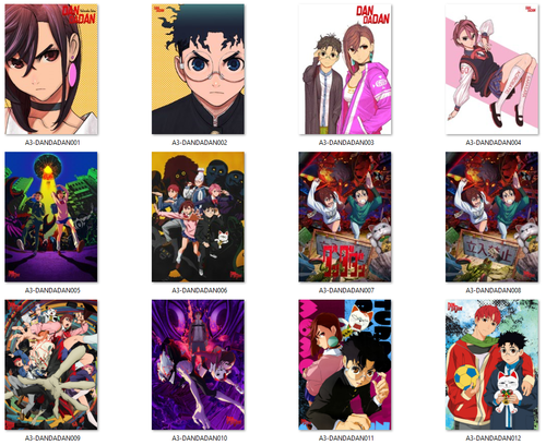 Plakaty Dandadan DO WYBORU na Arena.pl