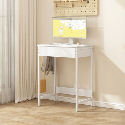 Biurko komputerowe białe małe dla dzieci stolik skandynawski loft 60cm na Arena.pl