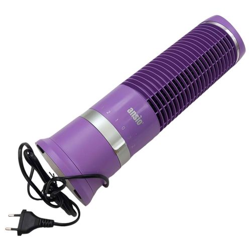 Mini Wentylator Stojący Kolumnowy 40 Cm Fioletowy na Arena.pl