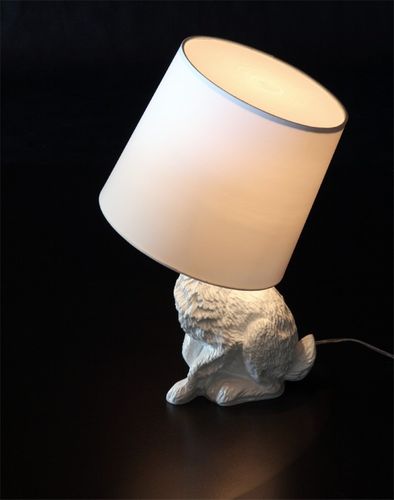 Lampa stołowa RABBIT UP - biała na Arena.pl