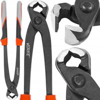 SZCZYPCE TNĄCE TYNKARSKIE OBCĘGI CZOŁOWE OBCINANIA DRUTU GWOŹDZI ZBROJARSKI