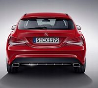 Mercedes CLA X117 Kombi 15- Listwa CHROM na Klapę