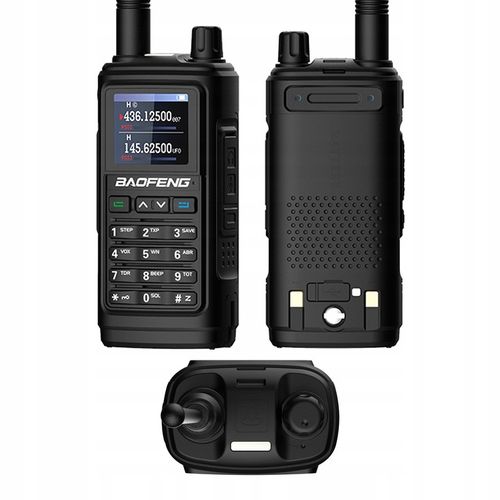 Krótkofalówka Radiotelefon Baofeng UV-17E Walkie Talkie PMR VHF UHF USB-C na Arena.pl