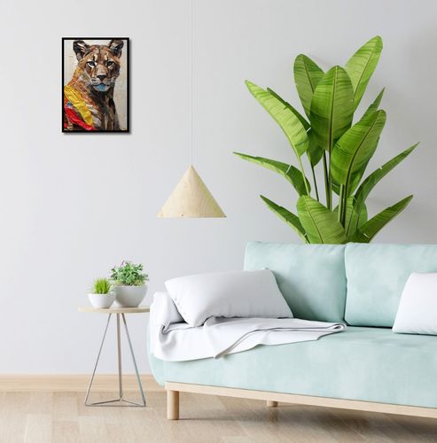 Plakat 29,7x42cm Papierowy Tygrys na Arena.pl