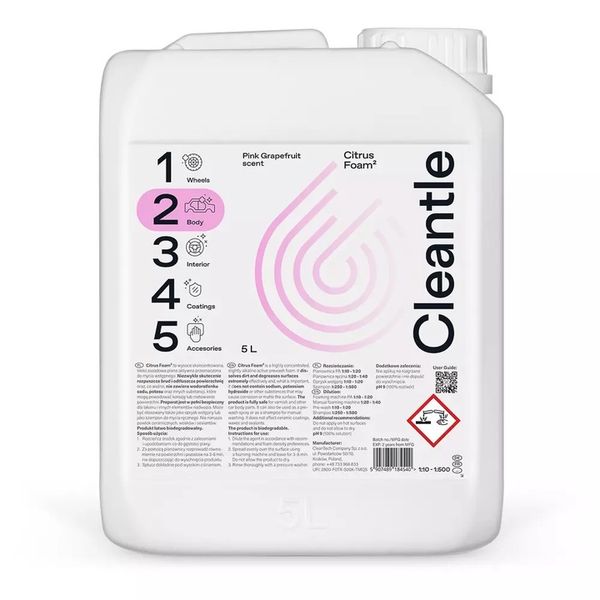 Cleantle Citrus Foam2 5L zdjęcie 1