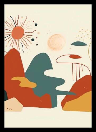 Plakat 42x59,4cm Kosmos Barw na Arena.pl