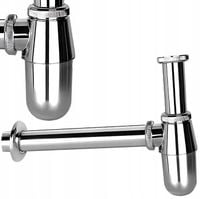 SYFON DO UMYWALKI REGULOWANY UNIWERSALNY UMYWALKOWY 32mm CHROM