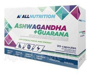 Allnutrition − Ashwagandha + Guarana − 30 kaps.