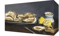 Obraz 30x20cm Oysters, Edouard Manet Vintage do Salonu