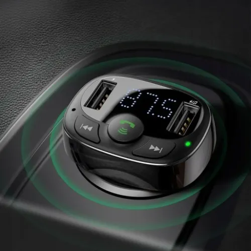 Baseus transmiter FM bluetooth ładowarka MP3 2xUSB na Arena.pl