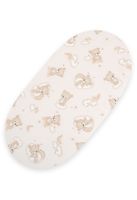 Prześcieradło bawełniane do kosza Mojżesza Boho wózka gondoli 75x35 cm