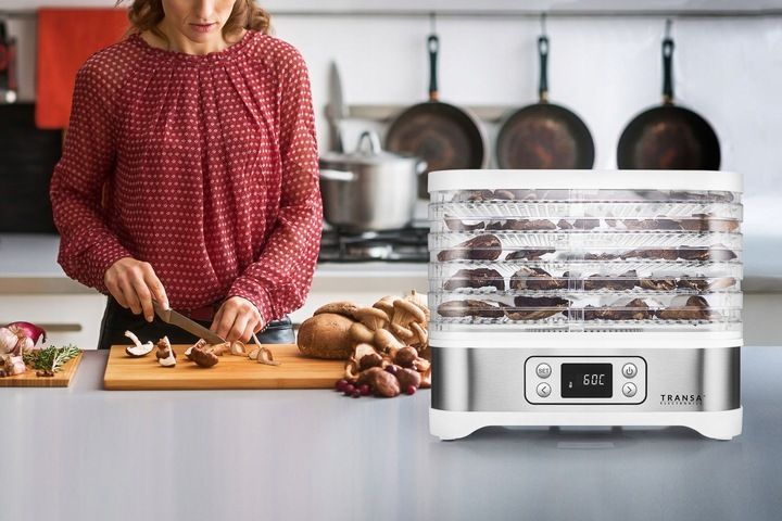 Suszarka spożywcza do GRZYBÓW WARZYW OWOCÓW MIĘSA ZIÓŁ TERMOOBIEG 400W zdjęcie 2