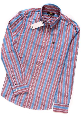 LEE BUTTON DOWN DIPPED BLUE L880NELA M na Arena.pl
