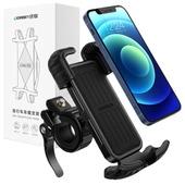 uchwyt rowerowy ugreen lp494 na telefon (czarny)