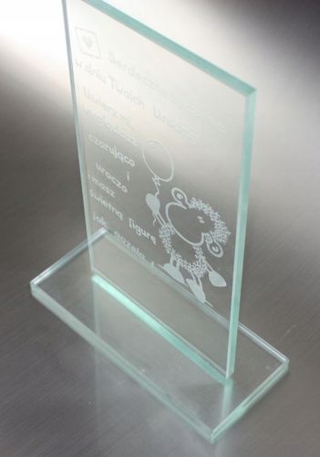 Statuetka prezent na 18-tkę chrzciny ślub z plexi na Arena.pl
