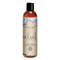 lubrykant velvet touch silicone glide & massage 120 ml intimate earth