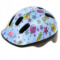 KASK ROWEROWY REGULOWANY DZIECIĘCY METEOR MV6-2 S 48-52cm KISS LOVE