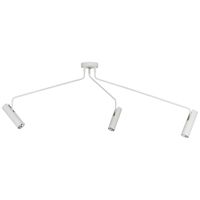 Sufitowa LAMPA regulowana EYE SUPER 6491 Nowodvorski metalowa OPRAWA tuby na wysięgnikach biała