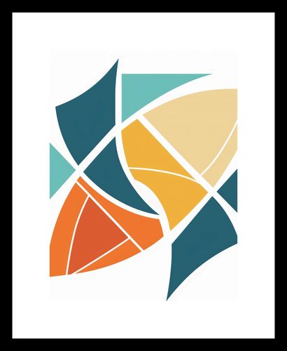 Plakat 30x40cm Geometria Wiatru na Arena.pl
