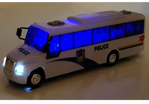 Model Autobusu Bus Świeci Biały na Arena.pl