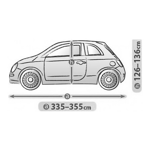 Pokrowiec na samochód MOBILE GARAGE S3 hatchback na Arena.pl
