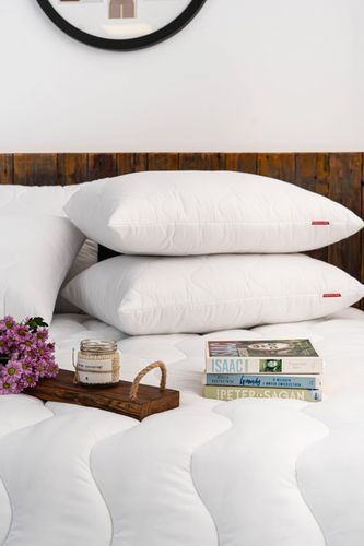 poduszka 70x80 cm antyalergiczna pikowana mikrofibra silikon na Arena.pl