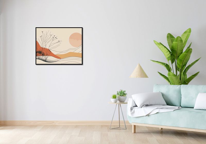 Plakat 76x60,5cm Pustynna Wydma zdjęcie 4