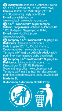 O.B. ProComfort 8 szt. na Arena.pl