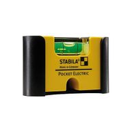 POZIOMICA STABILA POCKET ELECTRIC 6,7 CM, Z KLIPSEM NA PASEK - L/SA18115
