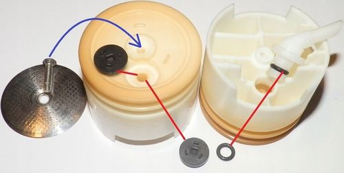 Zestaw 20 elementów tabletki smar uszczelki Krups EA80 EA81 EA82 EA85 na Arena.pl