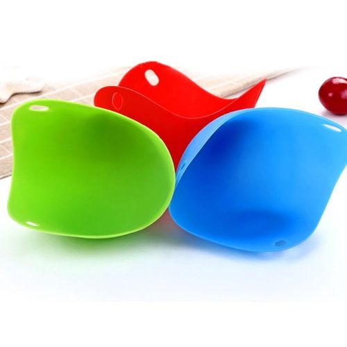 Foremki silikonowe do gotowania jajek w koszulkach sadzonych zestaw 4 sztuk na Arena.pl