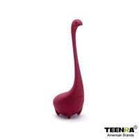 Zaparzacz do herbaty - Potwór z Lochness (Silikonowy) Czerwony