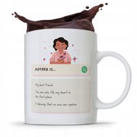 Kubek Prezent Urodzinowy Dla Mamy Mother Is... Z Nadrukiem Ze Zdjęciem