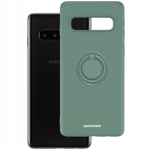 ETUI MATOWE DO GALAXY S10 SPACECASE SILICONE RING SILIKONOWE + FOLIA na Arena.pl
