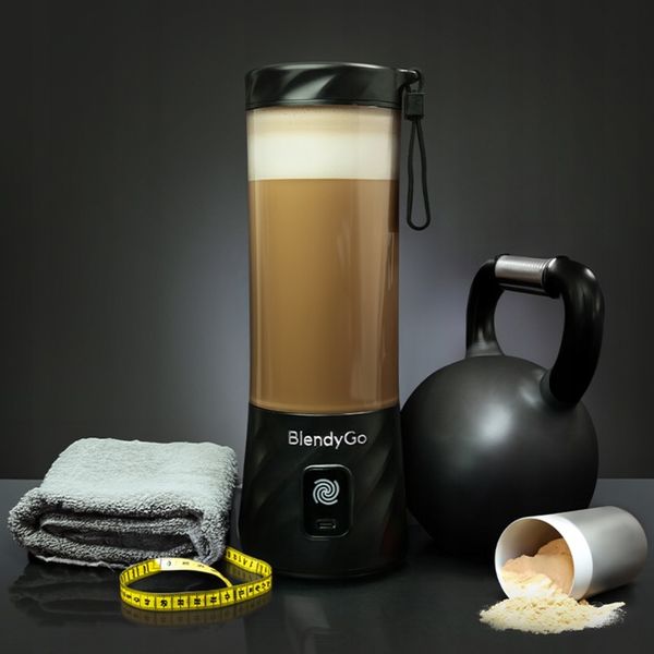 ZESTAW Blender Bezprzewodowy Przenośny Kielichowy BlendyGo 3 250W + ETUI zdjęcie 9