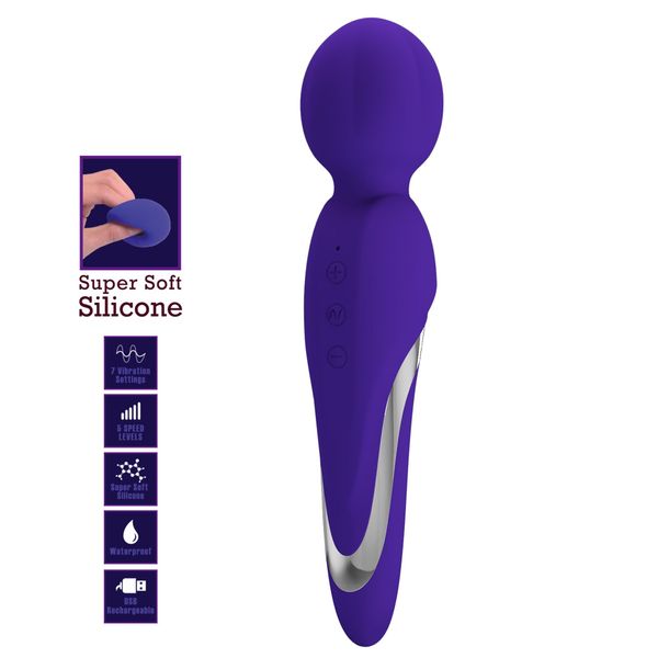 Pretty Love - Walter Purple 7 Function Vibrations zdjęcie 3