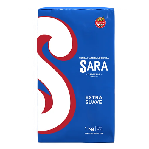 Zestaw Yerba Mate Sara Roja Tradicional + Extra Suave 2x1kg 2kg na Arena.pl