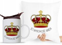 Zestaw Poduszka + Kubek Dzień Babci Dla Babci Z Nadrukiem Ze Zdjęciem