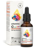 AURA HERBALS Witamina C krople DLA DZIECI 30ml