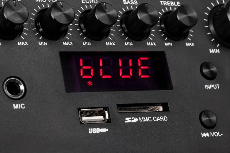 Głośnik Bluetooth KOLUMNA MIKROFON KARAOKE USB SD zdjęcie 8