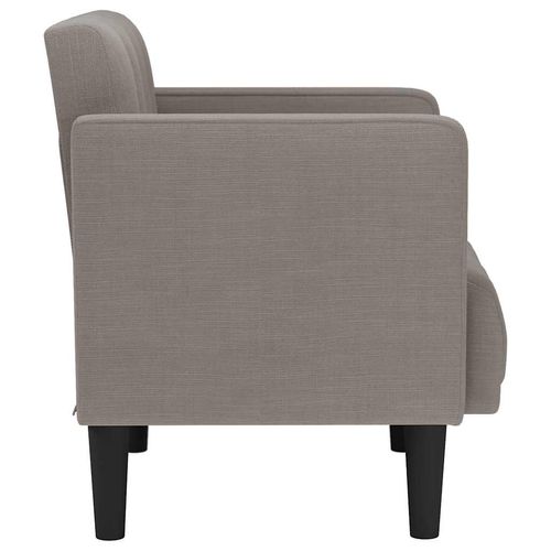 Sofa dwuosobowa Taupe 111 cm Tkanina na Arena.pl