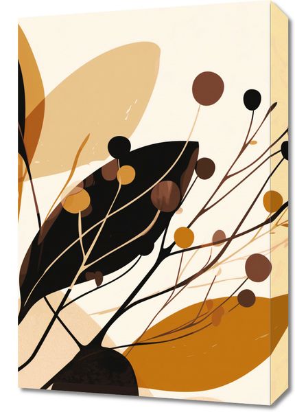 Obraz 40x60cm Jesienne Sylwety zdjęcie 1