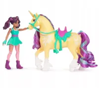 Akademia Jednorożców. Lalka Ava i jednorożec Listka + akcesoria