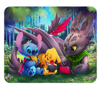 Podkładka pod myszkę Lilo and Stich