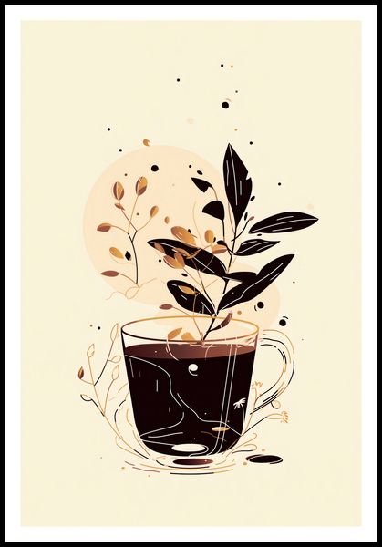 Plakat 68x101cm Jesienna Donica zdjęcie 3