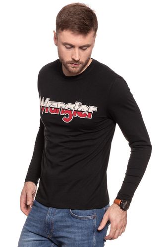 WRANGLER LS LOGO TEE BLACK W7A85D301 M na Arena.pl