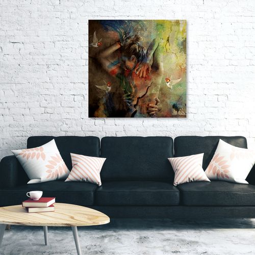 OBRAZ NA PŁÓTNIE Młoda Kobieta Akt na Arena.pl