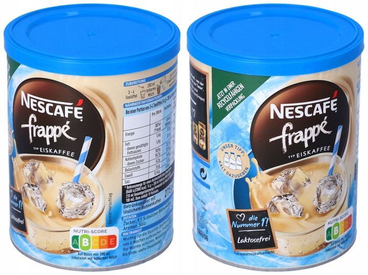 Kawa Nescafe Frappe Mrożona 2 x 275 g DE na zimno Rozpuszczalna Eiskaffee zdjęcie 1