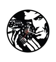 Zegar ścienny z płyty winylowej David Bowie 3.13