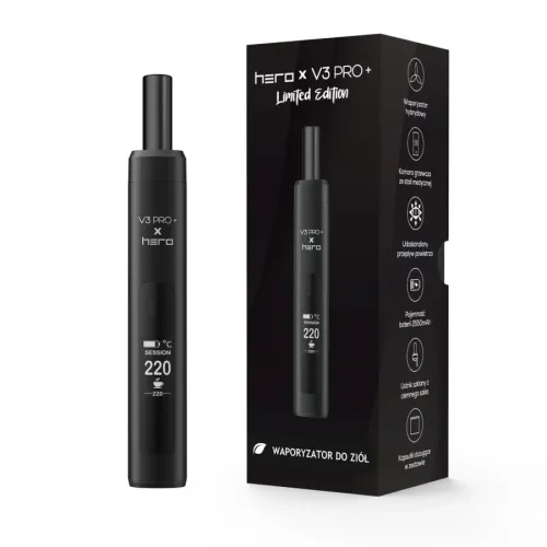 X-MAX V3 Pro Plus x HERO - waporyzator przenośny - czarny na Arena.pl